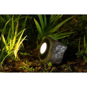 Gray Plastic Solar LED Flood <b>Light</b> Warm White Outdoor Yard Landscape Security Lighting <b>Ceiling</b> <b>light</b> - Product Image 4