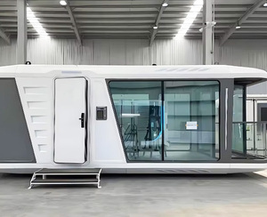 Residenze Moderne in Stile Capsula con Aree Attività Paesaggisticamente Ammessate, Case Modulari Complete con Struttura in Acciaio - Product Image 3