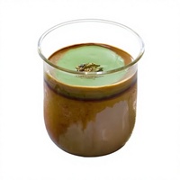 Tasse à café en verre borosilicate simple couche résistante à la chaleur, style minimaliste, pour Matcha Bomb, Espresso, Latte, Flat White, Americano glacé