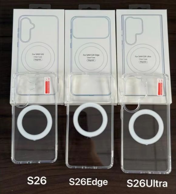 GSCASE High Quality Transparent Magnetic Cell Phone Cover for Iphone 17 Pro Max Phone Accessories Case for Samsung S26 26 Plus