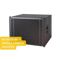 Deux haut-parleurs Line Array 6 "+ Subwoofer Line Array actif 12"