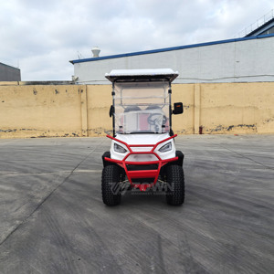 Hot bán 6 chỗ ngồi parison điện off-road Golf giỏ hàng giá cả cạnh tranh 5KW AC Câu lạc bộ động cơ xe thép CE chứng nhận - Product Image 2