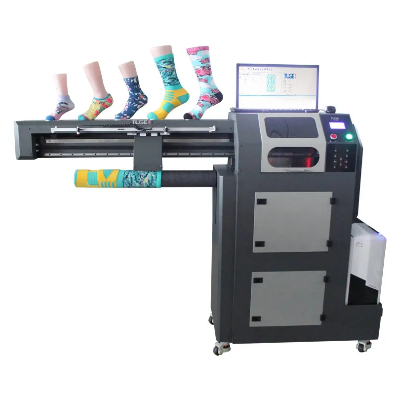 Aanpasbare Sok Maken Machines Productielijn Voor Sok Drukmachine