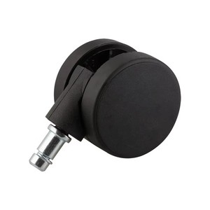 60mm Threaded Stem <b>Swivel</b> Wheels With Brake Premium Nylon Grip Ring Custom Casters For Office Chair School Dining Furniture - Product Image 1