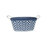 Pots de plantes en métal pour décoration intérieure extérieure de jardin pot de fleurs en zinc de couleur imprimée personnalisée