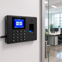 Machine de pointage biométrique JINGXIN avec reconnaissance d'empreintes digitales sèches et humides, 1000 utilisateurs, USB, pour les employés d'usine