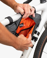 Sac de cadre de vélo imperméable à l'eau tendance, pochette triangulaire, sac de tube supérieur avant pour vélo de route