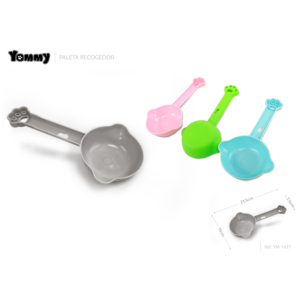 Paletta per cibo per animali Yommy da 24 cm con impugnatura a zampa per cani e gatti - Product Image 3