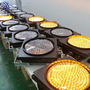 Luz de Advertencia de Tráfico de Alta Intensidad con LED Solar de Alto <span class=keywords><strong>Flujo</strong></span>, Color Rojo, Azul y <span class=keywords><strong>Amarillo</strong></span>, con Reflector Prismático - Product Image 2