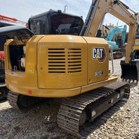Mini-excavatrice d'occasion Caterpillar Cat307E2 de 7 tonnes, fabriquée au Japon, CAT307E2, petite excavatrice d'occasion, excavatrice d'occasion à vendre, haute qualité