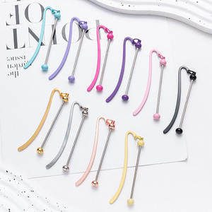 Gran Venta de cuentas de silicona brillante líquida de 15mm, cuentas sueltas de silicona redondas de varios colores para bolígrafos Diy, joyería, llavero, collares - Product Image 5