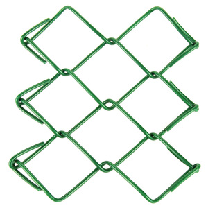1.8*15m Rouleau Galvanisé Chaîne Lien Fin Treillis métallique Clôture 50ft Prix Bas En Acier Au Carbone Fil De Fer Sport - Product Image 4
