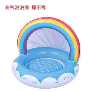 Jilong Inflatable Pool With Sunshade For Kids Outdoor Play PVC Water Basin Toy - Product Image 5