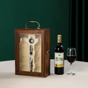 Vente en gros de luxe Huanghuali 2 bouteilles vitrine de <span class=keywords><strong>vin</strong></span> rouge de qualité supérieure boîte-cadeau <span class=keywords><strong>vide</strong></span> <span class=keywords><strong>caisse</strong></span> d'emballage en <span class=keywords><strong>bois</strong></span> disponible en stock - Product Image 6