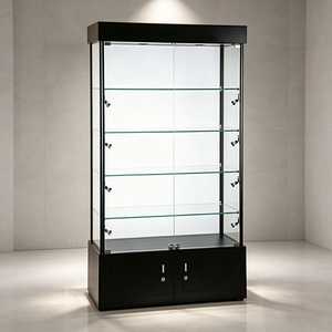 Los Comercios Minoristas Utilizan Muebles de Exhibición y Mostradores. Vitrinas de Vidrio Personalizadas al por Mayor. Exhibidores con Iluminación LED y Cerradura - Product Image 5