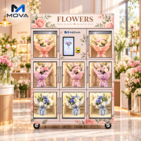 Distributeur automatique de fleurs, distributeur de bouquets frais avec écran tactile