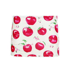 Wholesale Women Y2K <b>Sweet</b> Cute Apple Print Bodycon Mini Skirt High Waist Slim Fit Sexy Pencil Skirt - Product Image 6
