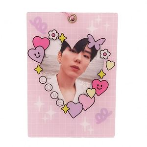 Vente en gros de porte-cartes photo Kpop personnalisés avec votre propre design, style coréen mignon, porte-cartes pour collectionner les photos des stars - Product Image 1