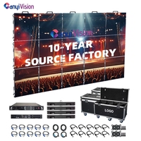Écran LED de location en aluminium moulé sous pression P4.81 Panneau LED étanche et durable rentable pour la publicité sur scène