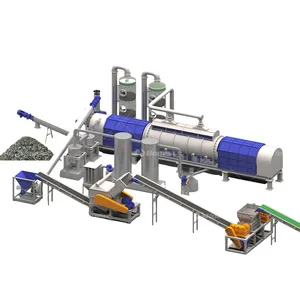 Fully Automatic Upgrade Of Waste Carbonization Furnace Recycling Machine