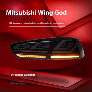 RGB Fantasy <b>LED</b> Assembly Evorestoration New Condition Wingshen Rear Tail <b>Light</b> Lens <b>Red</b> Water Turn Sign FDS-TL-For Mitsub - Product Image 4
