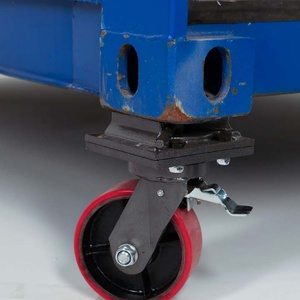 Roues pivotantes en acier ISO 6/8/10/12 pouces pour conteneurs maritimes avec frein et blocage rigide – Pièces et accessoires pour conteneurs - Product Image 6