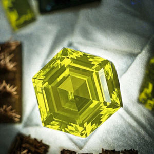 AG Gems Asscher Cut Synthetic YAG Gemstone Heat Treated Color Change Stone Hand Polished lab Created - Product Image 3