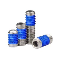 Vis sans tête à embase hexagonale M3-M8 en nylon A2-70, supportées par l'OEM, pour fixation anti-vibration