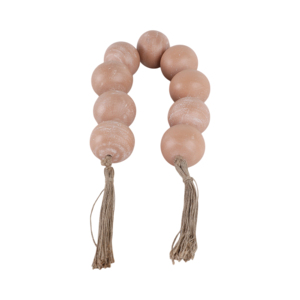 Ghirlanda decorativa di perline con estremità a nappine per decorazioni per la casa, soggiorno, ufficio, bagno. - Product Image 1