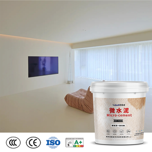 Pintura Decorativa de Microcemento de Lujo Moderno, Acabado Pulido, Resistente a las Manchas, Revestimiento Acrílico para Paredes de Salón - Product Image 5