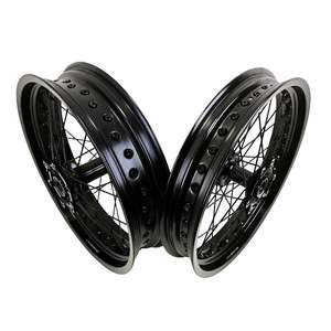 ชุดล้อ Fit Sur Ron Ultra Bee <span class=keywords><strong>17</strong></span>*2.5 & <span class=keywords><strong>17</strong></span>*3.5 สีสั่ง<span class=keywords><strong>ท</strong></span>ำพิเศษ สำหรับรถมอเตอร์ไซค์ไฟฟ้าวิบาก Supermoto ล้อหน้า-หลัง - Product Image 6