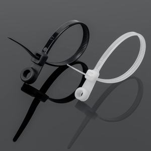 100個入り セルフロック式取り付け可能ヘッドケーブルタイ <span class=keywords><strong>3</strong></span>*120mm 固定ナイロンジップタイ 環境に優しいネジ - Product Image 2