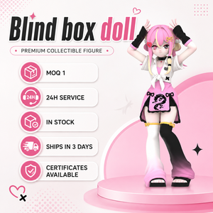 Caja Sorpresa Missy Serie 2: Paraíso de Cuervos, Muñeca Coleccionable <span class=keywords><strong>Anime</strong></span> Loli, Adorno Kawaii para Escritorio, Juguete de Regalo para Colección - Product Image 1