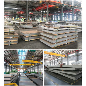 Barato No.1 2B AISI 430 410 409L 321 310S 316 304 304L 301 201 Hoja y placa de acero inoxidable Precio por kg Placa Ss316 - Product Image 6