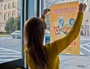 Vinilo Adhesivo Perforado para Ventanas, Vinilo Decorativo para Escaparates, Vinilo Estático Opaco para Ventanas - Product Image 2