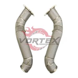 Sistema de escape de alto flujo Vortex para McLaren 720S 765LT 4.0T de acero inoxidable de ajuste directo - Product Image 1