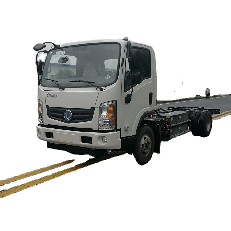 Пневматический тормоз Dongfeng, 4 тонны, 250 км, грузовой ящик с пробегом, легкий электрический грузовик с системой ESC