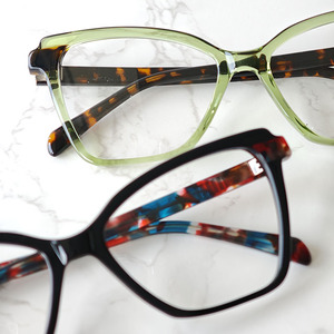 Stylish Cat Eye Acetate Optical Glasses Fashion Eyeglasses <b>Frames</b> in Popular Color - Product Image 4