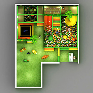 Parque Infantil Interior Comercial Personalizado con Temática, Equipamiento de Juego Suave con Toboganes Dobles y Gran Piscina de Pelotas para Centro Comercial - Product Image 4