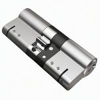 Cylindre de serrure en cuivre et laiton anti-collision du fabricant en gros avec clés sans clé de 60mm