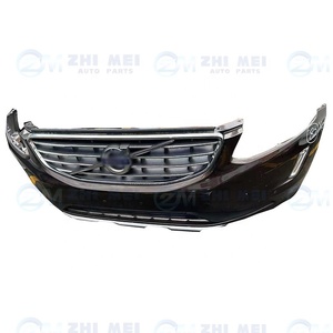 Para Volvo con XC60 <span class=keywords><strong>XC90</strong></span> conjunto de parachoques delantero de coche accesorios exteriores Material parrilla parachoques delantero y trasero autopartes - Product Image 4