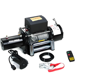 Çin fabrika 12000lbs elektrik 12V vinç oto araba 4x4 Offroad kendini kurtarma elektrikli kurtarma vinç kamyon yüksek hızlı diğer vinç - Product Image 5