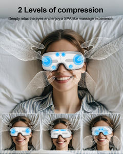 Masajeador de Ojos de aire 2025 de alta calidad 4d Corea calmante Mini portátil cálido pequeña escala azul-diente belleza masaje de ojos portátil Mach - Product Image 4
