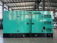 Générateur diesel silencieux de 200 kW avec moteur de marque chinoise réputée, 50 Hz 60 Hz, générateur diesel refroidi par eau pour l'alimentation de secours des projets