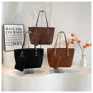 Sac à main polyvalent pour femme, imprimé léopard, sac à bandoulière, nouvelle collection 2026, style coréen, grande capacité, sac sous le bras - Product Image 5