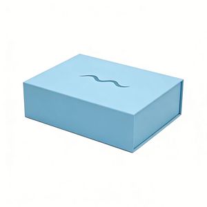 Caja de Embalaje de Papel Plegable para Ropa y Zapatos con Logotipo Personalizado, Hecha con Materiales Reciclados, Rígida, Magnética, Rectangular - Product Image 5
