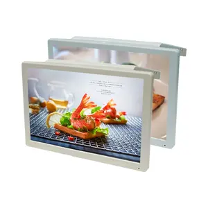 Viewtech <span class=keywords><strong>17</strong></span> inch DC12-24V màn hình <span class=keywords><strong>LCD</strong></span> có thể gập lại khí mùa xuân xe buýt màn hình USB HDML phổ xe buýt Roof Mount màn hình quảng cáo - Product Image 1