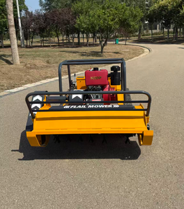 EPA CE 工业用汽油遥控割草机 800/1000/1200mm 适用于农场、果园、大坝。飞轮刀片/Y型刀片/摆动刀片 - Product Image 3