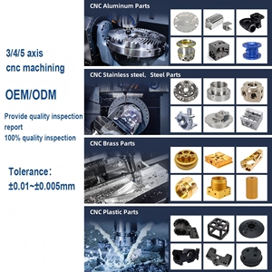 Klantspecifieke CNC-freesdiensten Precisiebewerking van aluminium, staal en koper onderdelen CNC-frezen draaien OEM China fabriek - Product Image 2