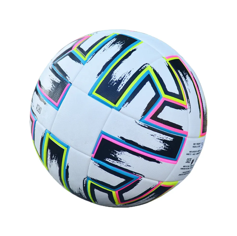 Top Quality Soccer Ball Footballs Custom Factory Logo PU/PVC Couro Compre Bolas De Futebol promocionais on-line para Treinamento